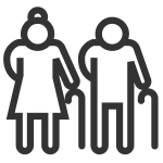 Elderly SVG Icon